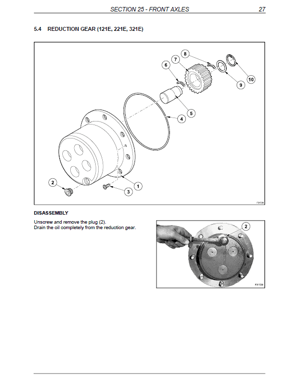 Case 21E, 121E, 221E, 321E Series 3 Compact Wheel Loaders Pdf Repair Service Manual (Pb. No. 87734636A NA) 2