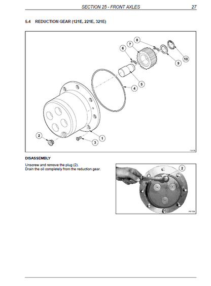 Case 21E, 121E, 221E, 321E Series 3 Compact Wheel Loaders Pdf Repair Service Manual (Pb. No. 87734636A NA) 2