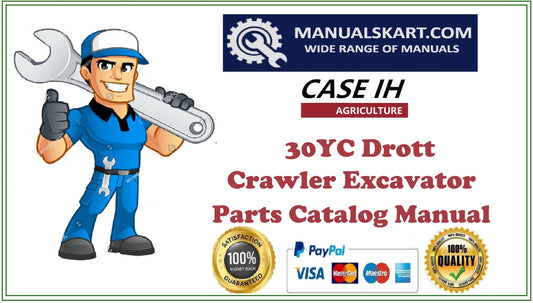 Case 30YC Drott Series-a Crawler Excavator Pdf Parts Manual