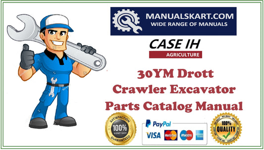 Case 30YM Drott Crawler Excavator Pdf Parts Manual