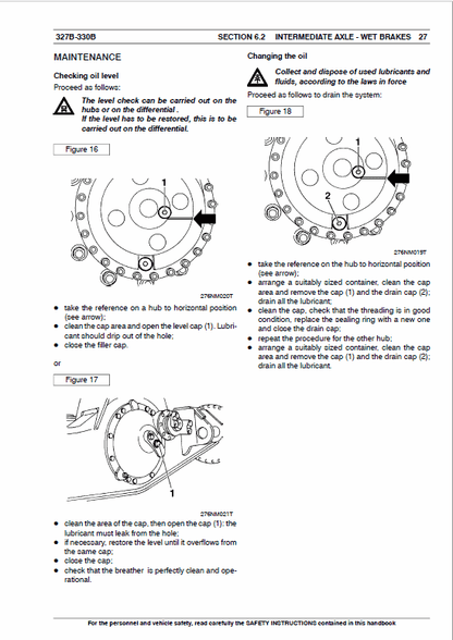 Case 327B, 330B Articulated Dump Trucks Pdf Repair Service Manual 3