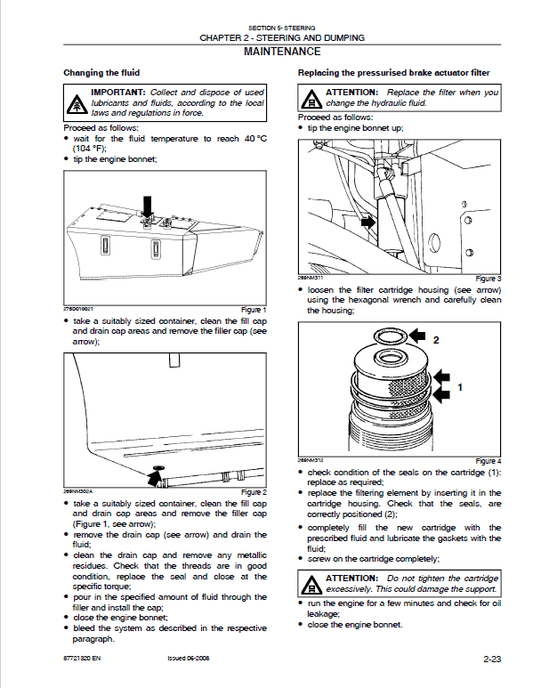 Case 335B, 340B Articulated Truck Simplemux Pdf Repair Service Manual (Pb. No. 87721320) Tier 3 NA 