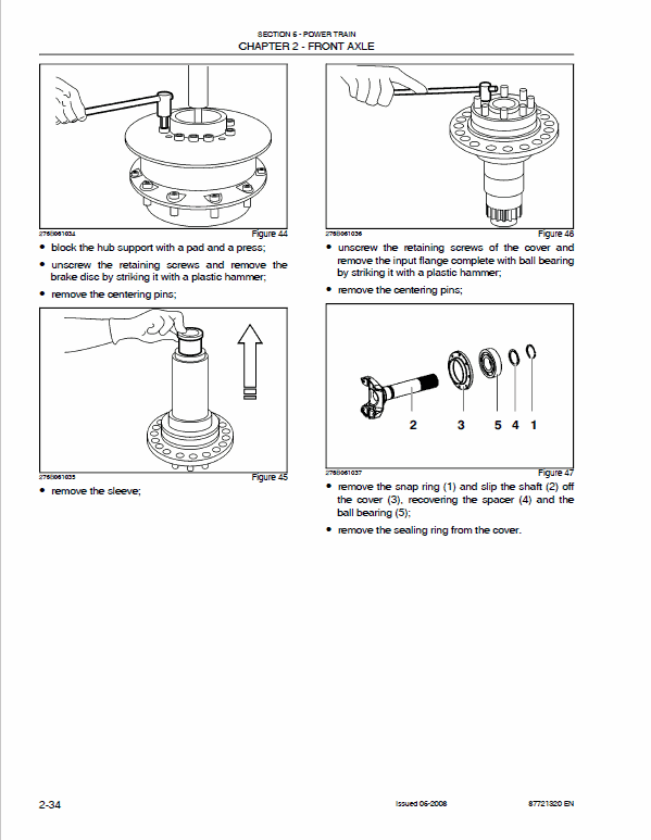 Case 335B, 340B Articulated Truck Simplemux Pdf Repair Service Manual (Pb. No. 87721320) Tier 3 NA  4