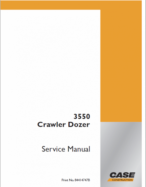 Case 3550 Crawler Dozer Bulldozer Pdf Repair Service Manual