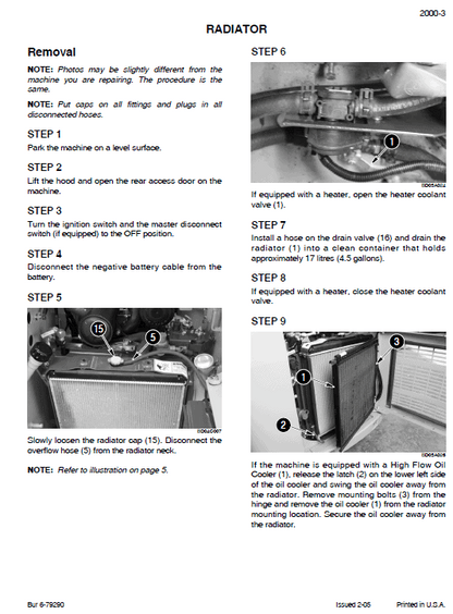 Case 430, 440 Skid Steer Loaders and 440CT Compact Track Loader Pdf Repair Service Manual (Pb. No. 87634767 Na) 2