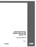 Case 430, 530 Construction King Series B Loader Tractors Pdf Repair Service Manual