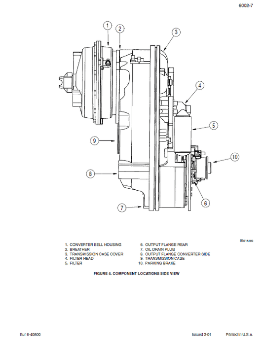 Case 521D Loader Pdf Repair Service Manual (6-40745)