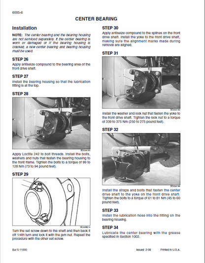 Case 521E Wheel Loader Pdf Repair Service Manual (Pb. No. 84186213) 4