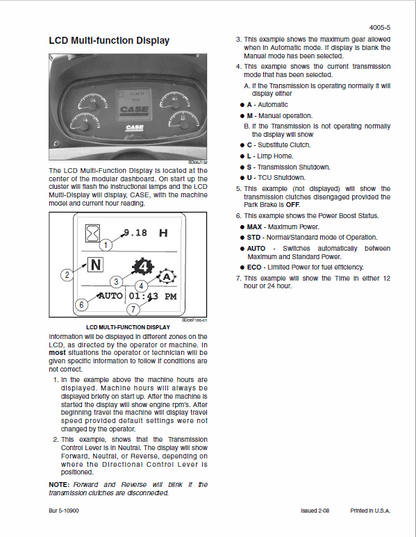 Case 521E Wheel Loader Pdf Repair Service Manual (Pb. No. 84243970) 3