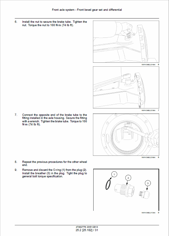 Case 521F Wheel Loader Pdf Repair Service Manual (Pb. No. 47462778) 3