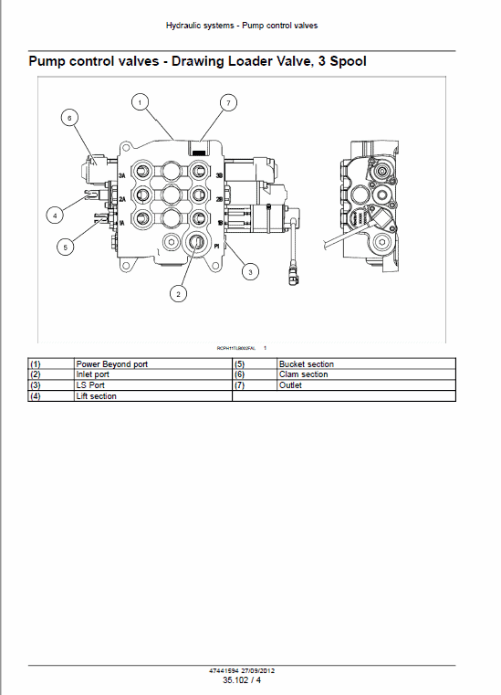 Case 570NXT Tractor Loader Pdf Repair Service Manual (Pb. No. 47441594) 2