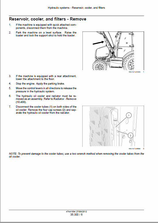 Case 570NXT Tractor Loader Pdf Repair Service Manual (Pb. No. 47441594) 4