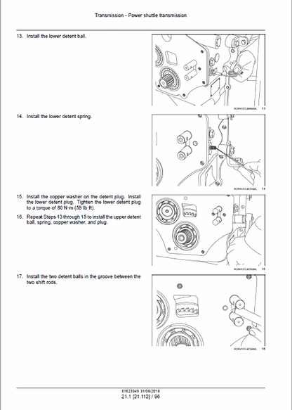 Case 570ST The King Backhoe Loader Pdf Repair Service Manual (Pb. No. 51523349) 2