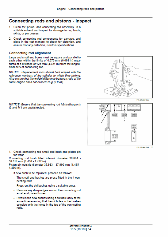 Case 570T Backhoe Loader Pdf Repair Service Manual (Pb. No. 47576089) 3