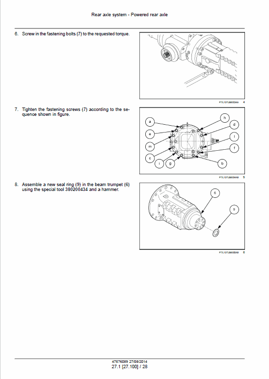 Case 570T Backhoe Loader Pdf Repair Service Manual (Pb. No. 47576089)