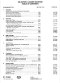 Case 580, 580E Super E Loader Tractor Backhoe Digger Pdf Repair Service Manual
