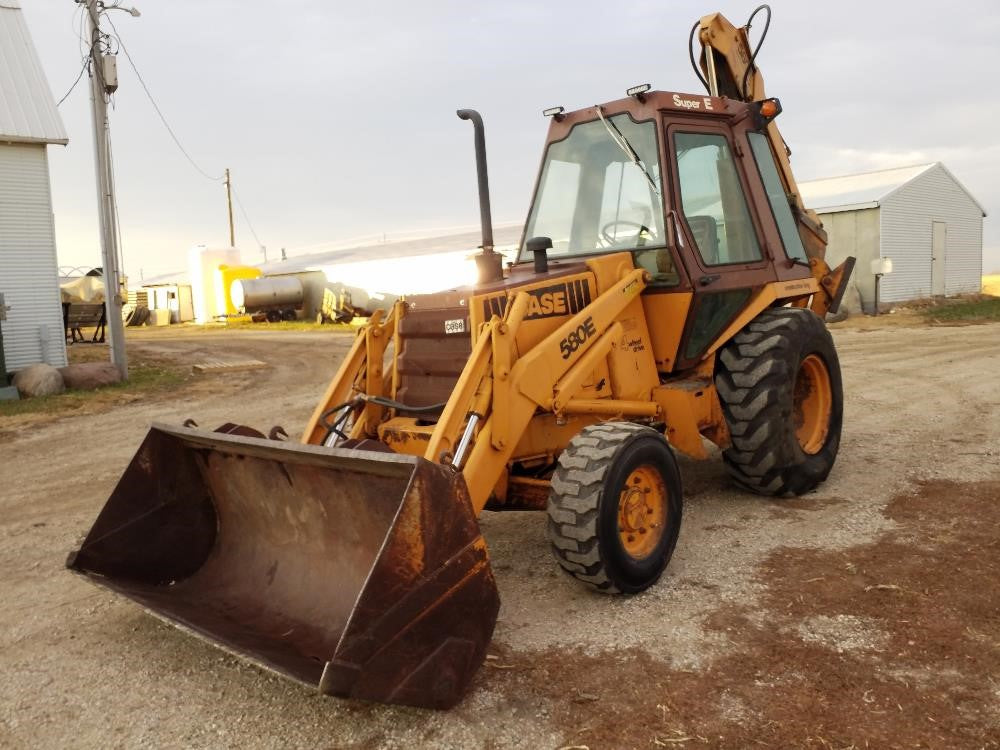 Case 580E Super Backhoe Loader Pdf Service Repair Manual