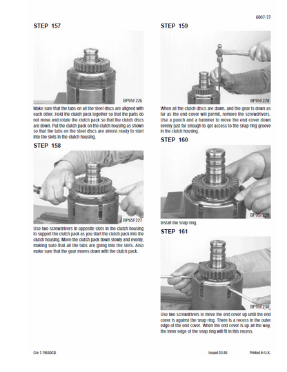 Case 580LE, 580SLE, 580LSP, 580LPS, 590SLE, 580LSP Loader Backhoes Pdf Repair Service Manual (7-9973GB, 7-79443GB) 3