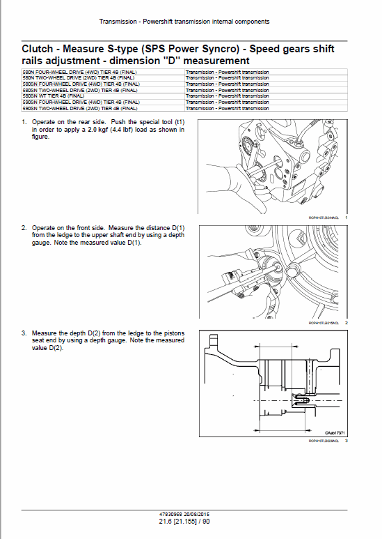 Case 580N, 580SN WT, 580SN, 590SN Tractor Loader Backhoe Pdf Repair Service Manual (Pb. No. 47860801) 3