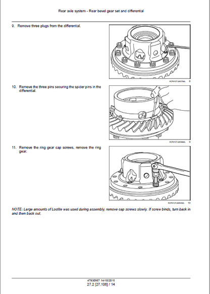 Case 580N EP Tractor Loader Backhoe Pdf Repair Service Manual (Tier 4b (final)) 2