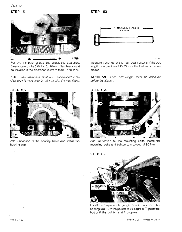 Case 584E, 585E, 586E Forklifts Pdf Repair Service Manual (Pb. No. 8-15541) 2