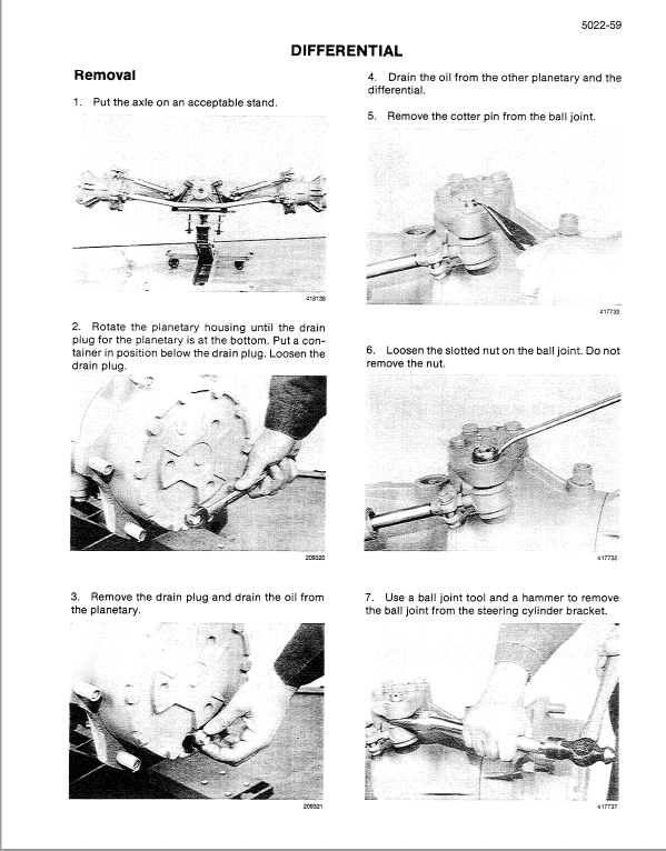 Case 584E, 585E, 586E Forklifts Pdf Repair Service Manual (Pb. No. 8-15541) 4