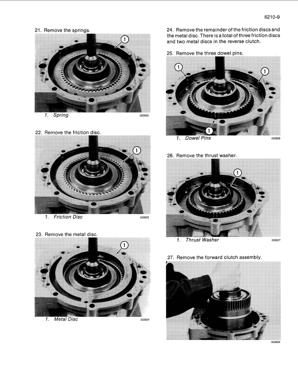 Case 584E, 585E, 586E Forklifts Pdf Repair Service Manual (Pb. No. 8-15541)