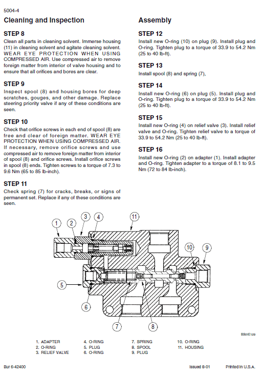 Case 621D Wheeled Loader Pdf Repair Service Manual (Pb. No. 6-42964) 2