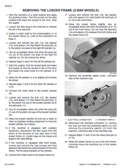 Case 621D Wheeled Loader Pdf Repair Service Manual (Pb. No. 6-42964) 3