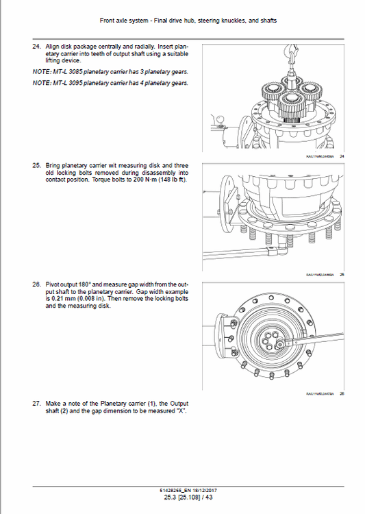 Case 621G, 721G Wheel Loader Pdf Repair Service Manual (Pb. No. 51428265)