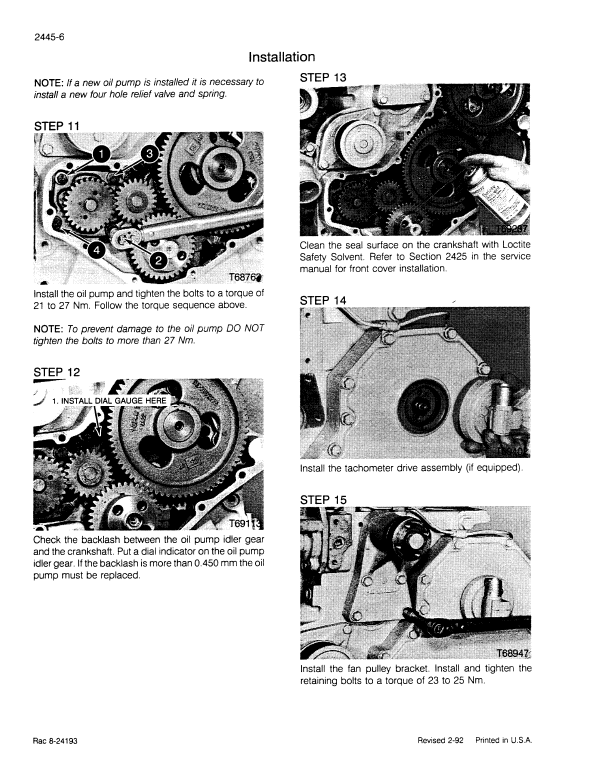 Case 650 Crawler Dozer Bulldozer Pdf Repair Service Manual (Pb. No. 8-11261)