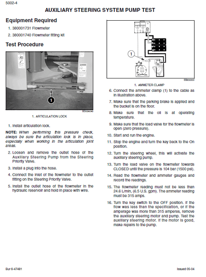 Case 721D Wheel Loader Pdf Repair Service Manual (Pb. No. 6-47281) 2