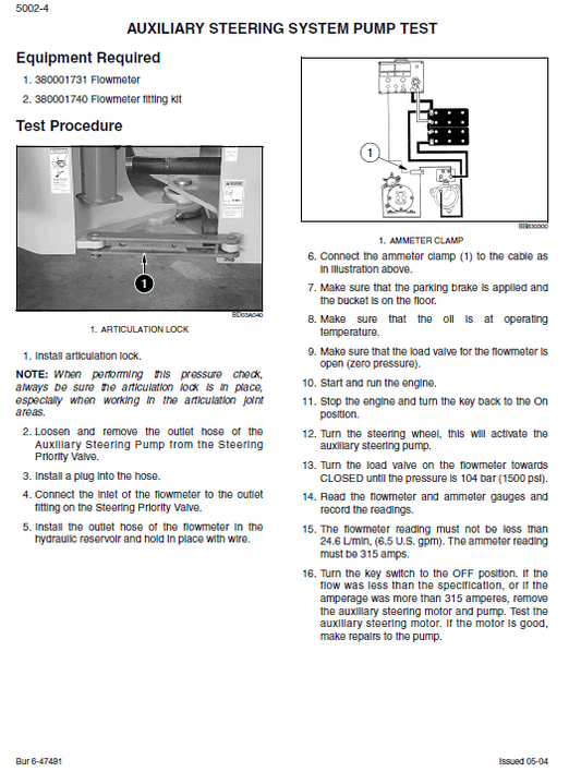 Case 721D Wheel Loader Pdf Repair Service Manual (Pb. No. 6-47281)