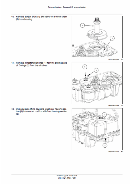 Case 721F Wheel Loader Pdf Repair Service Manual (Pb. No. 47881872) (Tier 4b 2015) 2