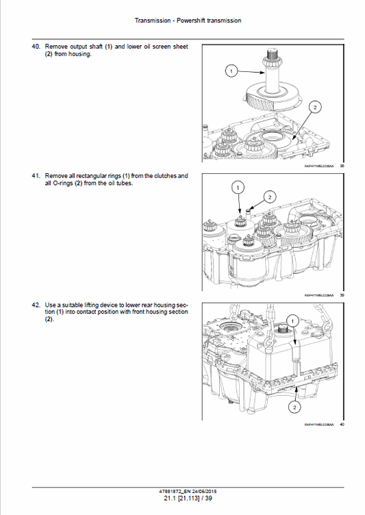 Case 721F Wheel Loader Pdf Repair Service Manual (Pb. No. 47881872) (Tier 4b 2015)