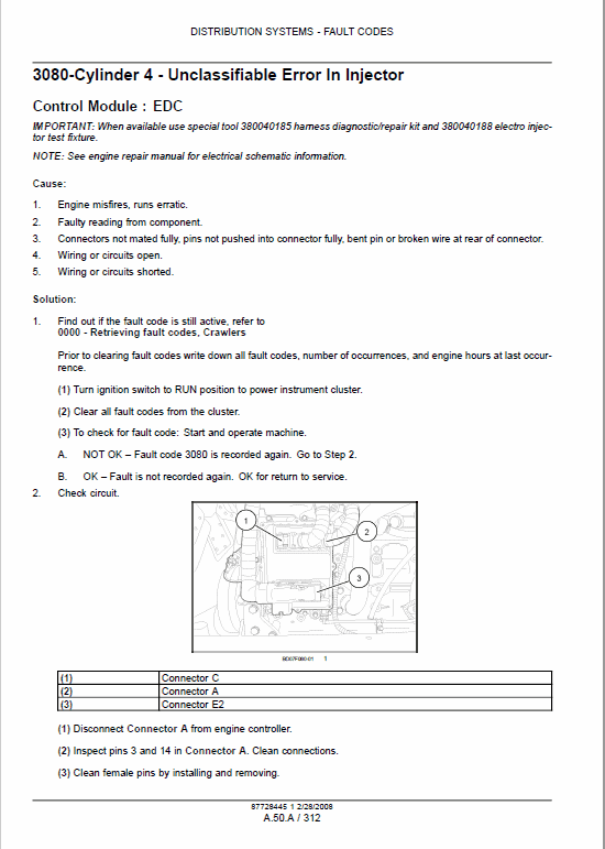 Case 750L, 850L Crawler Dozer Bulldozer Pdf Repair Service Manual (Tier 3 2008) 2