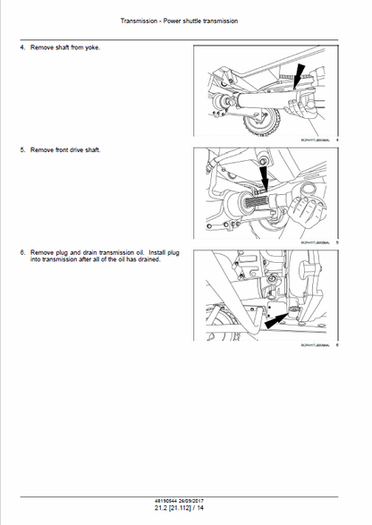 Case 770 EX and 770 EX Magnum Tractor Loader Pdf Repair Service Manual 3