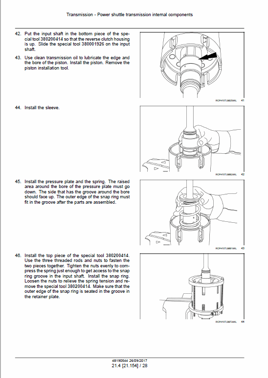 Case 770 EX and 770 EX Magnum Tractor Loader Pdf Repair Service Manual 2