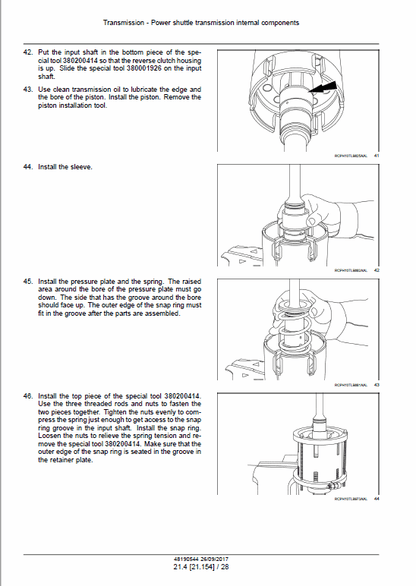 Case 770 EX and 770 EX Magnum Tractor Loader Pdf Repair Service Manual 2