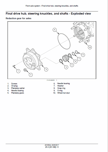 Case 770 EX and 770 EX Magnum Tractor Loader Pdf Repair Service Manual 4