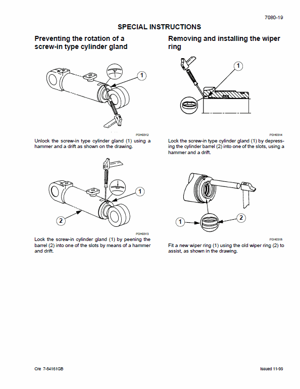 Case 788 988 & Plus Crawler Hydraulic Excavator Pdf Repair Service Manual