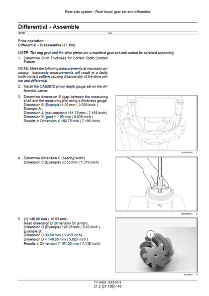 Case 821E Wheel Loader Pdf Repair Service Manual (Pb. No. 84299244) 2