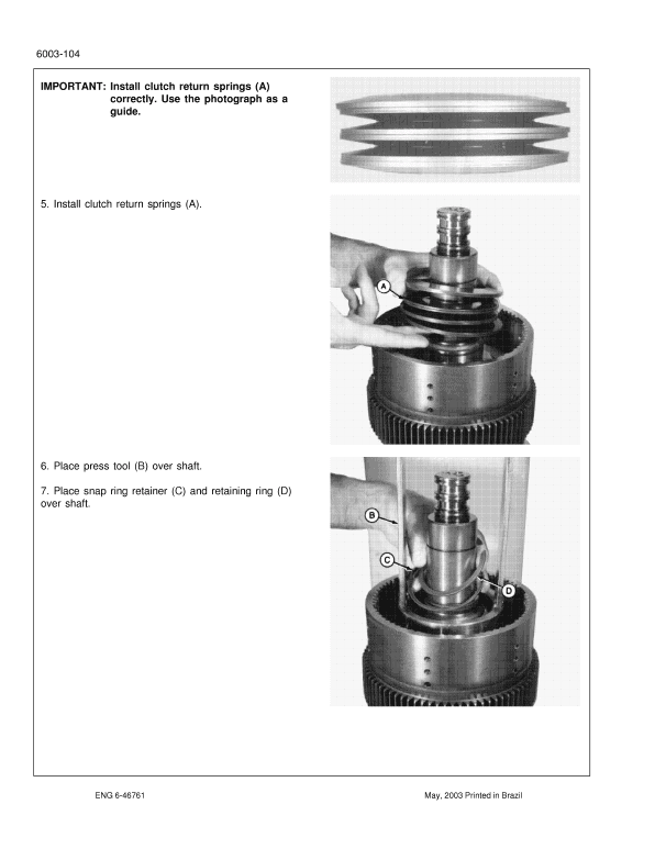 Case 845, 865, 885 Grader Pdf Repair Service Manual (Pb. No. 6-46503)