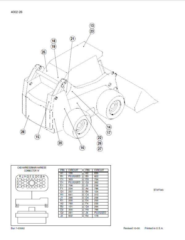 Case 85XT, 90XT, 95XT Skid Steer Loader Pdf Repair Service Manual 4