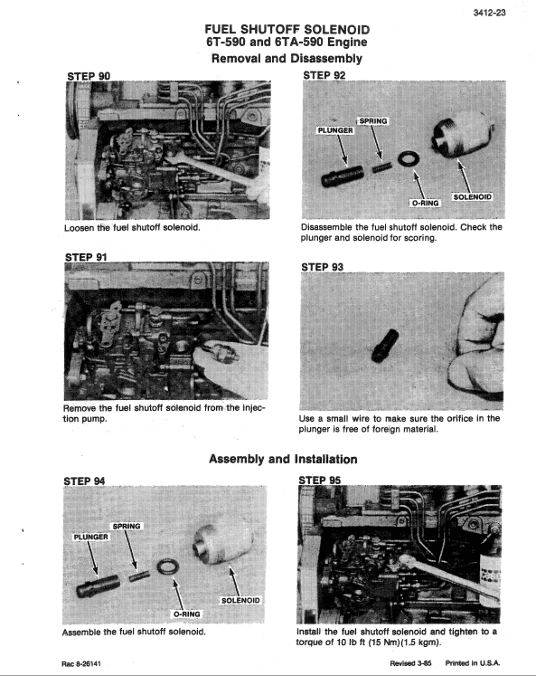 Case 888 Turntable Leveler Crawler Excavator Pdf Repair Service Manual (Pb. No. 8-88642; 7-32662) 3