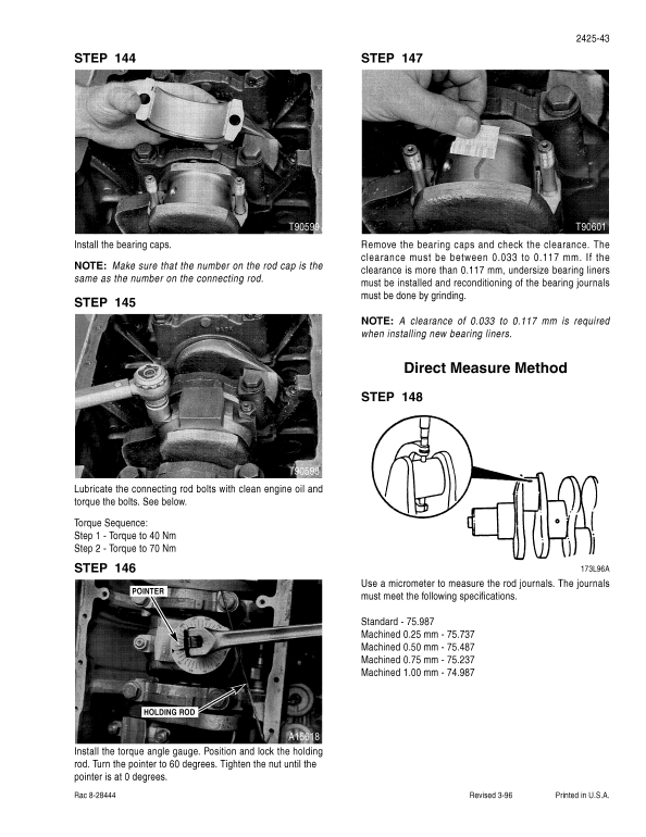 Case 9045B Excavator Pdf Repair Service Manual (Pb. No. 7-11401) 3