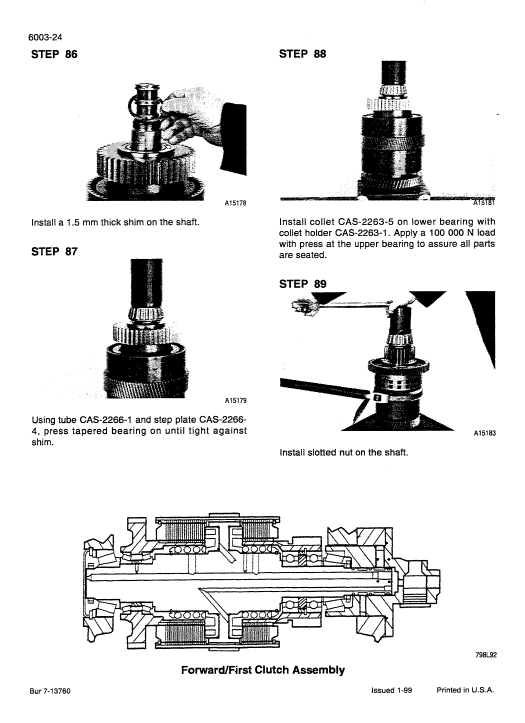 Case 921C Wheel Loader Pdf Repair Service Manual