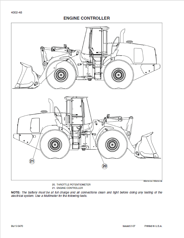 Case 921E Wheel Loader Pdf Repair Service Manual (Pb. No. 84299249) 2