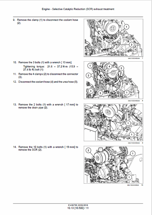 Case CX130D Crawler Excavator Pdf Repair Service Manual (Tier 4b (final))