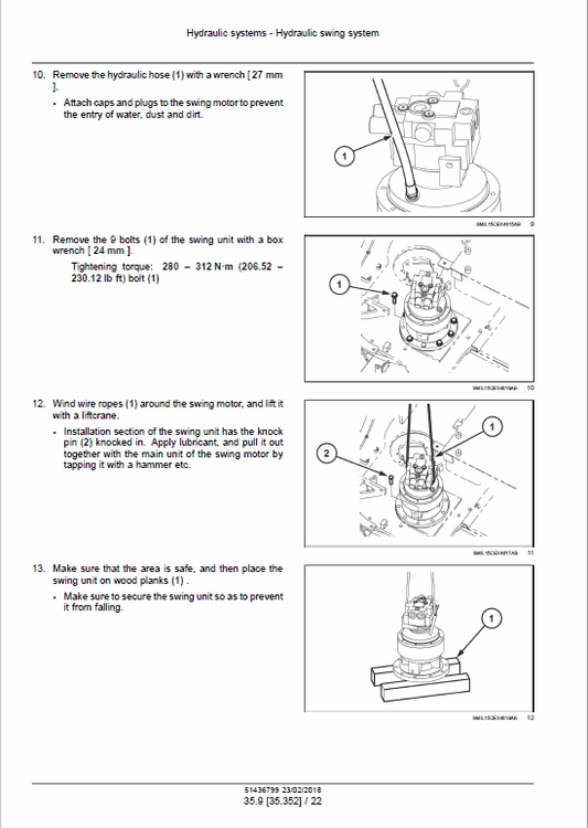 Case CX130D Crawler Excavator Pdf Repair Service Manual